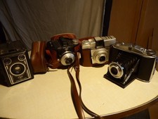 4 Agfa Rollfilmkameras 1950er