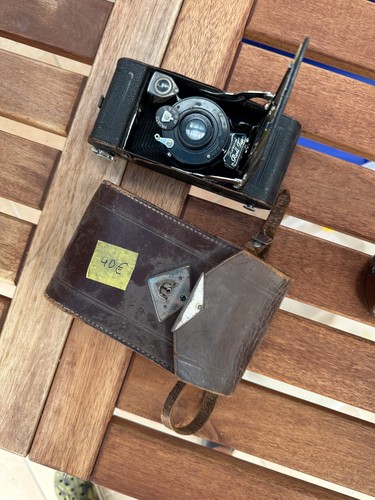 Vintage rollfilmkamera mit - vintage,