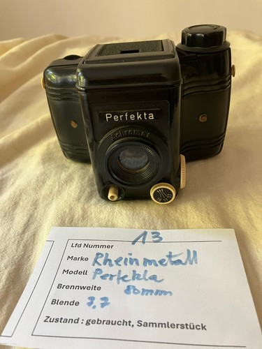 Perfekta rollfilmkamera - perfekta, –