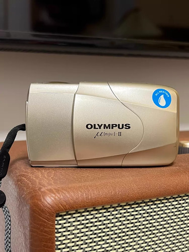 Olympus mju champagne 35mm - mju,