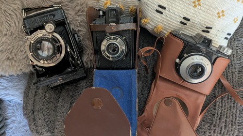 Vintage kameras stück - vintage,