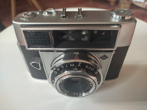 Agfa optima 500 - agfa, tasche