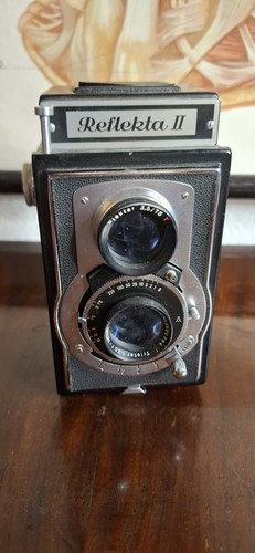 Vintage reflekta kamera - vintage,