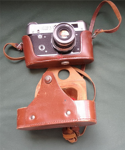 Analoger fotoapparat fed - fotoapparat, 3"